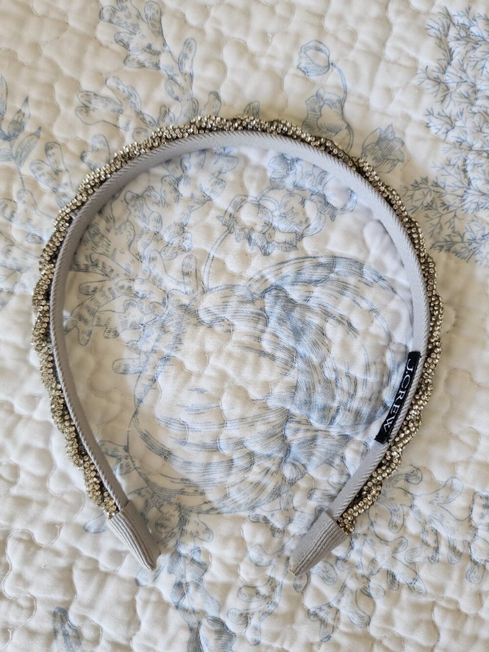 NWOT J.Crew Rhinestone Braided Headband